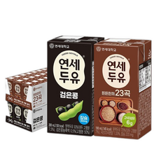 연세두유 검은콩 + 든든한끼 23곡, 1개, 200ml