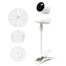 비상 자바라 집게형 무타공 각도조절 홈캠 CCTV 거치대