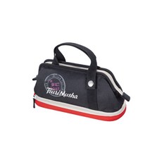 釣之夢 TsuriMusha 22年短籤阿波袋 防水釣魚磯釣浮標收納袋, 黑色, 1個