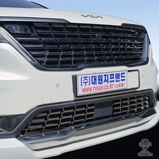 4세대 카니발KA4 AP하단그릴 오토파츠 수출형그릴 튜닝, 하단(구형), 크롬, 크롬, 1개