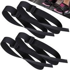 시넬링 조정 기계 조절식 발 스트랩 컨셉 2 로워 피트니스 4팩 교체 재사용 가능 스트랩과 호환됩니다, 컨셉트 2 로워 피트니스와 호환되는 조정기 조절식 발