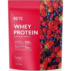 REYS 1kg WPC 레이즈 유청 단백질 야마자와 예명 감수 국내 제조 비타민 7종, 1개, 1g