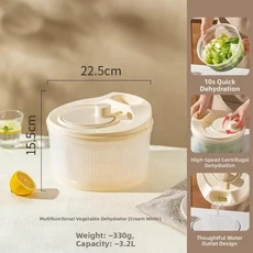 수동 야채 및 과일 건조기, 03 Cream White