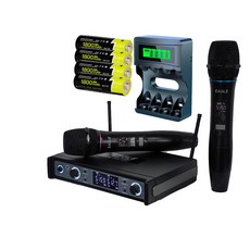 EAGLE專業級UHF無線麥克風組(EWM-P205U)_鎳氫充電電池組(ENM-579), 1個, EWM-P205U