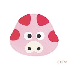 청양 동물머리띠 돼지 개 1개입 파티 코스프레 소품 생일 학예회 역할놀이