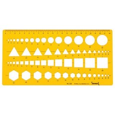 산키스 다각형 종합형판 NO.120 템플레이트 템플릿+8676EA new*30940ef
