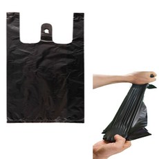 고급형 두꺼운비닐봉투 1호 검정, 140개, 3L