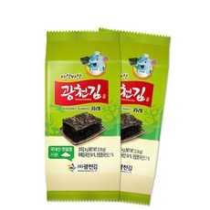 광천김 바삭바삭 파래김, 4g, 32개