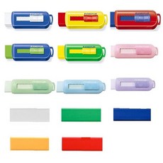 스테들러 슬라이딩 지우개 파스텔 칼라 일반 리필심 지우개심, 리필, 화이트리필