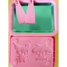 가정용철판아이스크림 철판아이스크림판 만들기 미니 메이커, 핑크, 304스테인레스스틸22.5x17.5