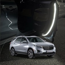 자이포라 이쿼녹스 LED 워닝 도어라이트 자동차 안전 방지 도어등, 모듈만 추가(부속품X)/도어라이트모듈(1개)