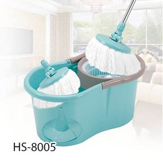 鵝頭牌手壓式旋轉淨巧拖HS-8005, 1個