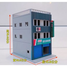 N規 1:150/1:64 比例場景模型：輪胎維修店 (嘉實多/米其林輪胎/普利司通輪胎館/光陽機車), F款 嘉實多 1:64 現貨, 1個