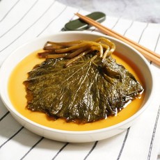 밥도둑 반찬 고추냉이잎 장아찌 1kg, 고추냉이잎장아찌 1kg