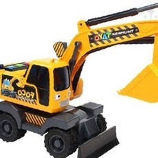 중장비 완구 작동형 포크레인 놀이 야외활동 모래놀이 건설차량 남아선물, 1개, 상세페이지 참조