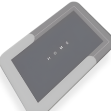 해피스 빨아쓰는 규조토 발매트 욕실 주방 화장실 미끄럼방지, 밝은그레이