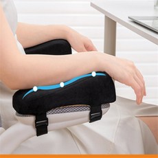 브릭스톤즈 팔걸이 쿠션 자동차팔쿠션, 그레이