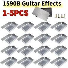 1-5PCS 1590B 효과 페달 인클로저 (나사 포함) 알루미늄 기타 케이스 홀더 교체 액세서리, 05 3 PCS, 01 China Mainland