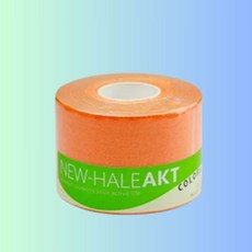 New-HALE AKT 5cmx5m 橘色 日本製肌內效運動貼布 / 運動肌貼, 1個, 1個裝