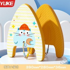 YLIKE 游泳浮板 輔助學習 兒童成人通用, 暖黃小貓咪