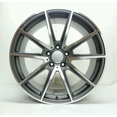 FK鋁圈 19吋 5/112 T601 亮鐵灰車面 鋁合金輪圈, 1個