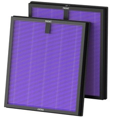 MORENTO 및 WESTHEY HY4866 공기청정기용 교체 필터 YIOU M1 공기청정기 3-in-1 헤파 향상된 버전 2팩, HY4866-Multifunction Version