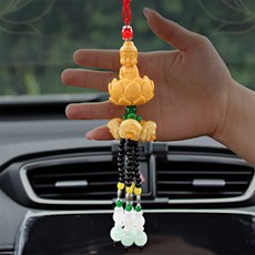 바라던리빙 부처님 차량장식태슬 부처님키링