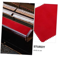피아노 키 커버 키보드 전기 보호기, 1개, 1. Red