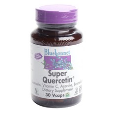 Bluebonnet 超級槲皮素植物膠囊, 1罐, 30顆