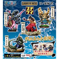 ONE PIECE 海賊王 航海王 LOGBOX 和之國篇 其之貳 (一套4款), 1個