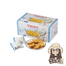 Crown 多穀牛奶夾心餅乾 16g, 1個