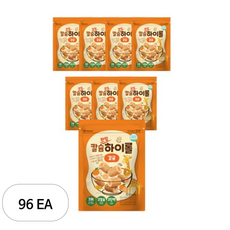 아이배냇 꼬마 칼슘 한입 하이롤 과자 50g, 96개, 감귤