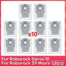 로보락 Saros 10 S9 MaxV Ultra S90ver G30 A1460RR 호환 액세서리 부품 메인 사이드 브러시 필터 Edgewise 걸레 키트, Set M