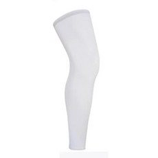 탄성 긴 무릎 보호대 슬리브 스포츠 피트니스 보호 장비 슬개골 패드 농구 지원, 색상: 7. White / 크기: A. M, 1개