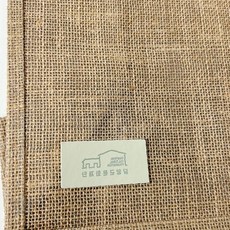 라벨 꾸미기 장식 소품 액세서리 핸드메이드 DIY 공예용 부착 패치 접착형, 1개, 대형 브라운
