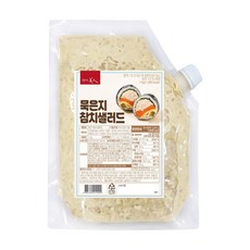 [신제품] 샐러드미인 묵은지 참치마요 참치 샐러드, 1kg, 1개