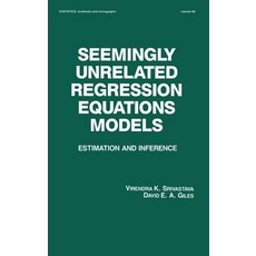 (영문도서) Seemingly Unrelated Regression Equations Models Hardcover, CRC Press, English, 9780824776107