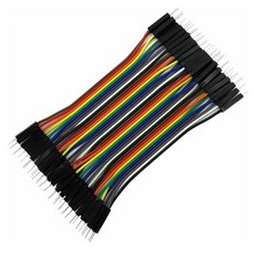 아두이노 40P 점퍼 케이블 40핀 10cm 암암 암수 수수 케이블, MM(수수) 10CM