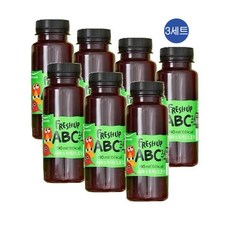 풀무원 프레시업 ABC 주스 당근 양배추 사과, 190ml, 21개