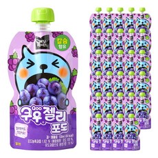 미닛메이드 쿠우 젤리 포도, 30개, 130ml