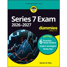 (영문도서) Series 7 Exam 2026-2027 for Dummies Paperback, English, 9781394342433