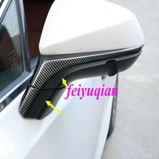 렉서스 NX200t 300 300h 2015-2021 용 카본 파이버 사이드 리어뷰 미러 커버 트림 자동차 개조 부품