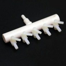 플라스틱 수족관 공기 스플리터 밸브 어항 펌프 유량 디스트리뷰터 탭 제어 스위치 2 3 4 5 6 웨이, [05] 3 way