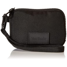 Verabradley 여성용 재활용 라이트업 반응성 지퍼 어라운드 리스틀릿 RFID 보호 블랙.