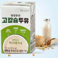 두유 뉴케어 영양 한잔 고칼슘 두유 시니어 간식 선물 부모님 gift 어르신 환자 요양원 150ml 24팩, 1개