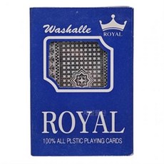 고급 로얄 트럼프카드 플라스틱 포커세트 게임용 1개