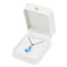 크라운 주얼리 하드케이스 목걸이 화이트eas24glr