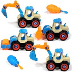 DIY 공구 트럭 단품중장비 4종세트, 단품, 1개