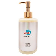 A&D雅頓 璀璨晶亮香水髮膜，深層滋養修護，持久香氛，展現秀髮光澤, 1個, 350ml