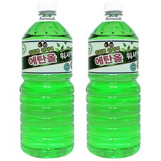 탑크린 에탄올 워셔액, 2개, 1.8L